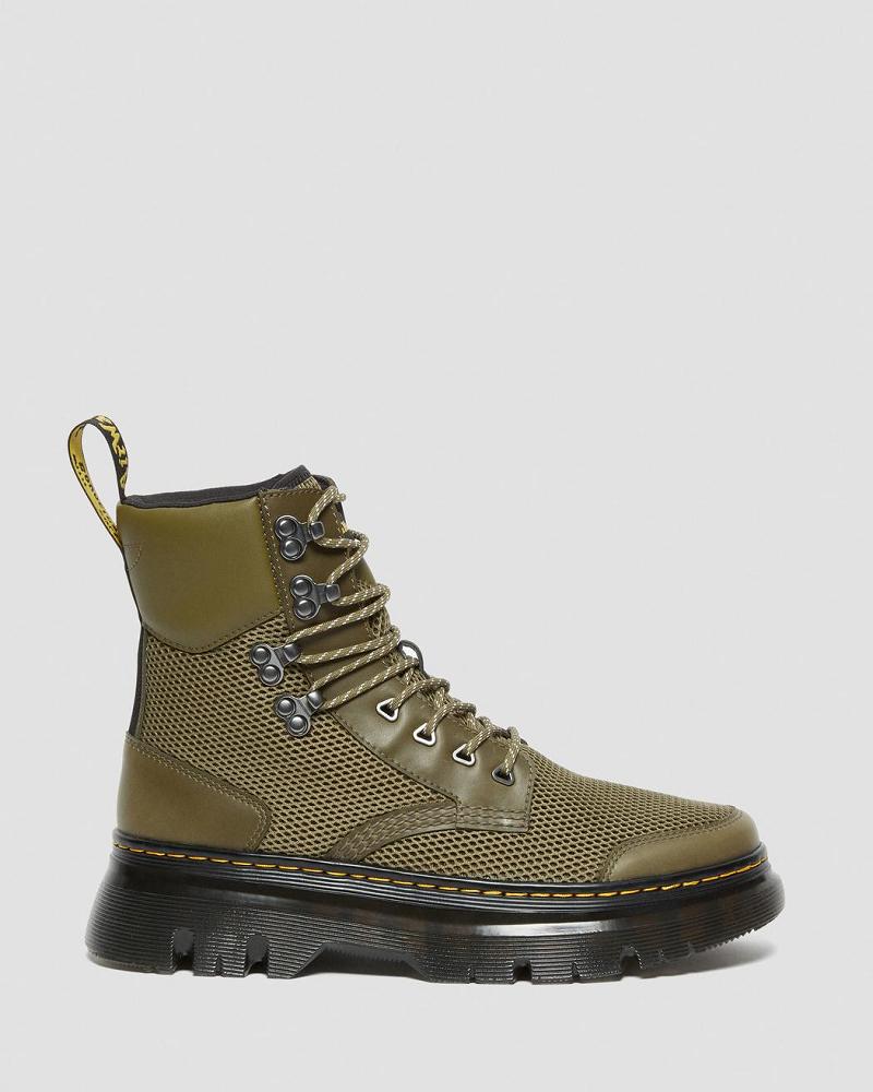 Men's Dr Martens Tarik Toe Guard Utility Ankle Boots Olive / Skin | AU 449YXF